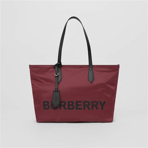 burberry nylon shopper tote|Burberry medium pocket bag.